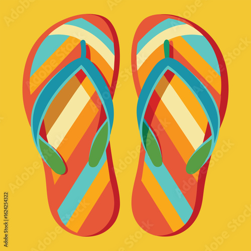 flip flop vector