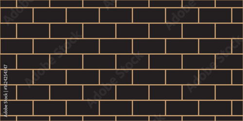 Abstract bathroom wall and floor brick wall texture background. brick vector illustration texture of the wall with masonry Bricks laid in rows background.	
