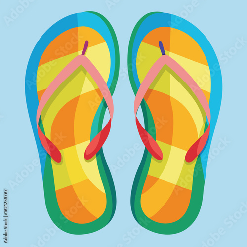flip flop vector