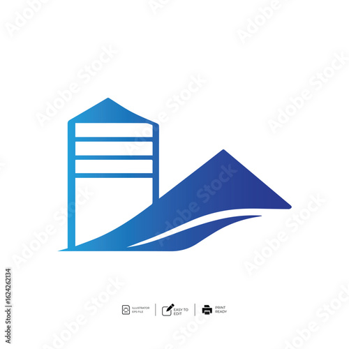 Logo template design ideas vector