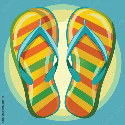 flip flop vector