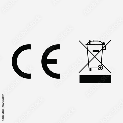 CE WEEE VECTOR LOGO