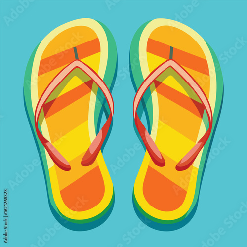 flip flop vector