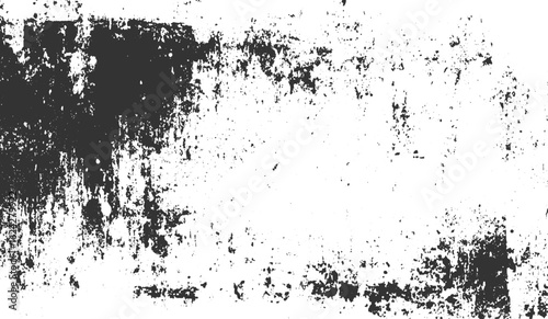 Wallpaper Mural Old grunge black texture design. Grunge of black and white. Abstract illustration texture, isolated on transparent background Torontodigital.ca