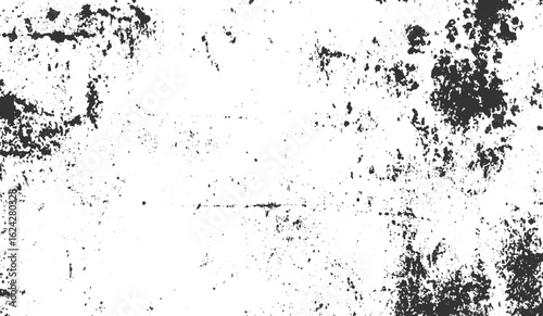 Wallpaper Mural Grunge border vector background. Abstract overlay. Scratch grunge urban background. Dust overlay distress grain Black grunge texture border frame over white transparent background Torontodigital.ca