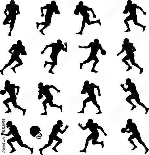 Wallpaper Mural american football, kneeling player, patriotism,  vector bundle Torontodigital.ca