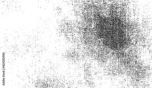 Black and white grunge. Distress overlay texture. Overlay textures set stamp grunge effect. Grunge texture of coarse cloth with diagonal fibers. transparent background