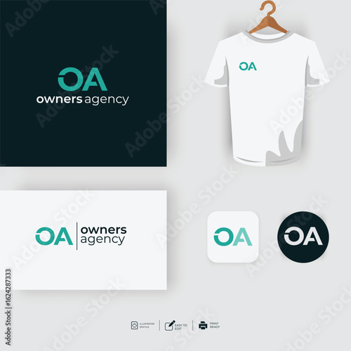 Logo template design ideas vector