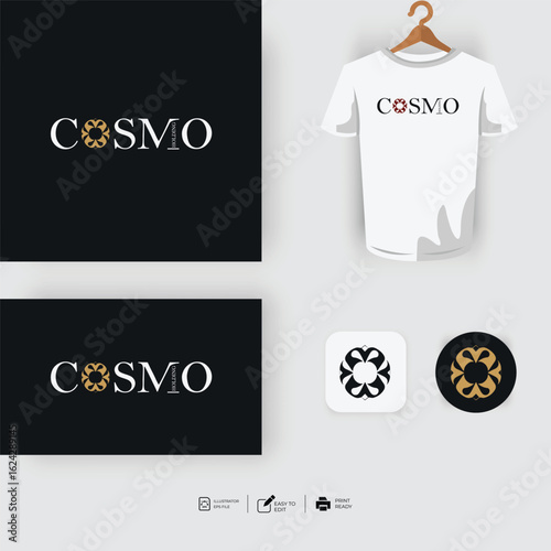 Logo template design ideas vector