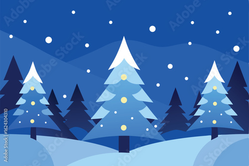 winter wonderland scene with layered pine trees co (1).eps