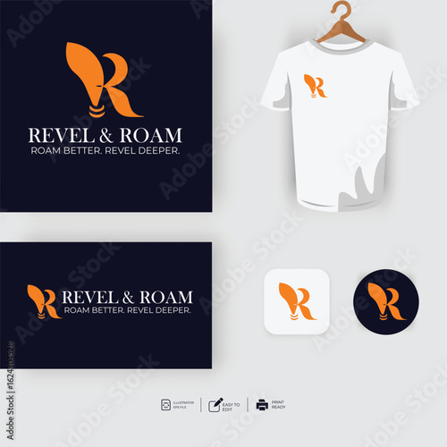 Logo template design ideas vector