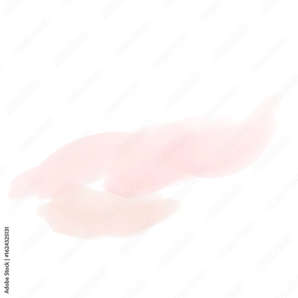 Fototapeta premium A soft wash of pale pink and blush watercolor textures creating a gentle abstract artistic background for creative design elements and decorative purposes