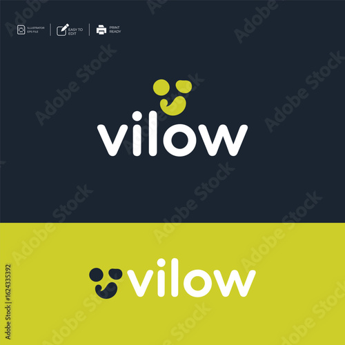 Logo template design ideas vector