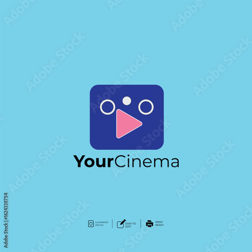 Logo template design ideas vector