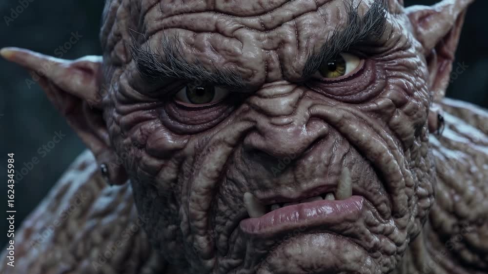 Goblin Closeup in Photorealistic Style Goblin Closeup in Photorealistic Style