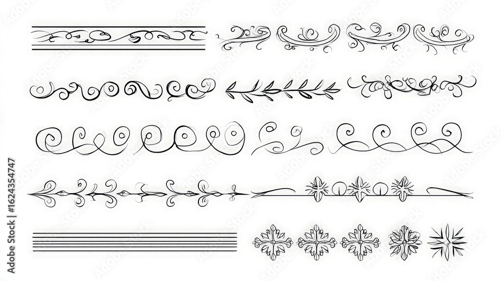 Fototapeta premium Abstract Black And White Geometric Pattern Design