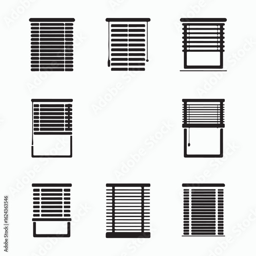 Various Types of Blinds Illustrated

