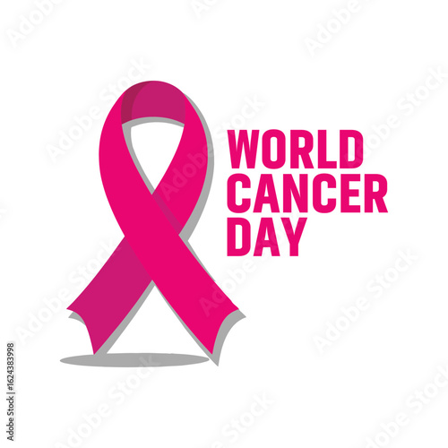 world cancer day illustration design