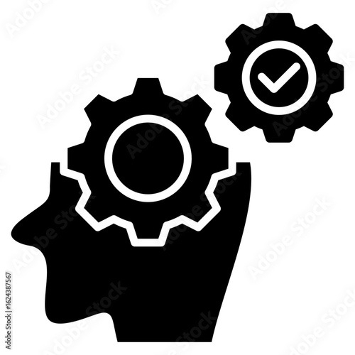 Skills glyph icon