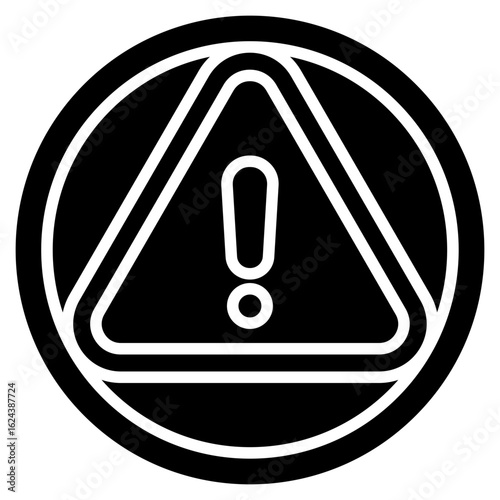Problem glyph icon