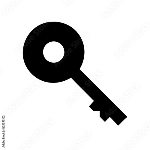 Key Icon Symbol Security Access Unlock Vector

