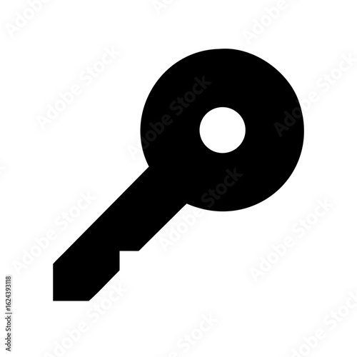 Key Icon Symbol Security Access Unlock Vector

