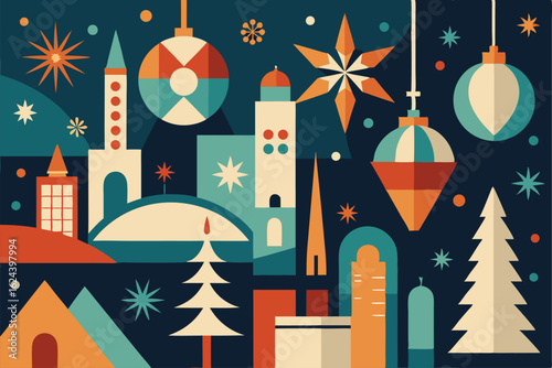 retro wallpaper with mid century modern christmas  (1).eps