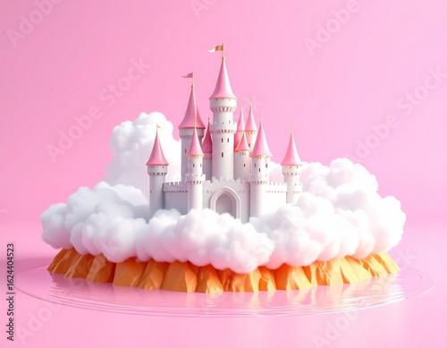 Floating Fairy Tale Castle