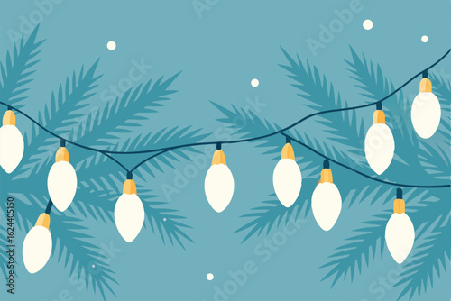 soft focus white christmas lights glowing warmly a (1).eps