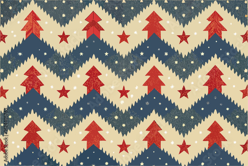 soft knitted wool texture wallpaper with christmas.eps