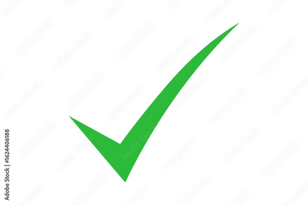 Bold green checkmark symbol, a universal tick mark representing success, correctness, completion, or a positive selection, isolated on png background. Bold green checkmark symbol, a universal tick mark representing success, correctness, completion, or a positive selection, isolated on png background.