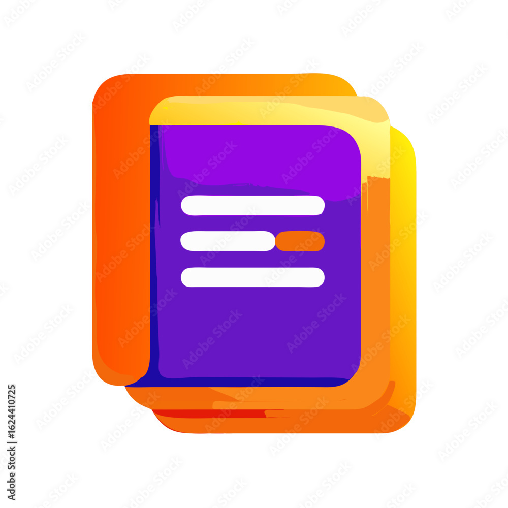 Document stack icon Material SVG Icon Document stack icon Material SVG Icon