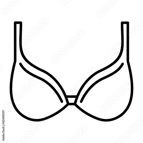 Bra Outline Icon