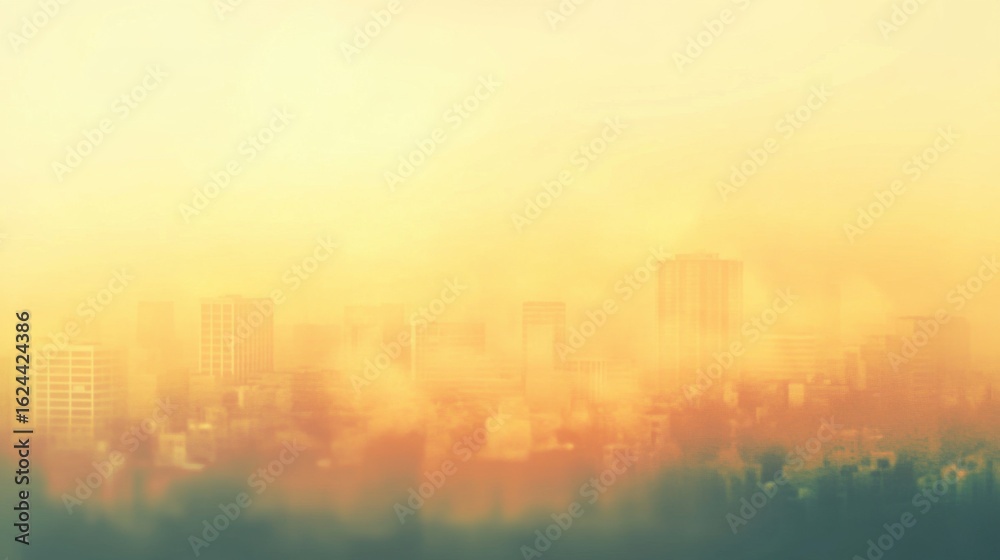 Fototapeta premium Wallpaper, background, blurred gentle background in yellow-orange light matte tones and various shades of very light beige shades, natural colors, smooth transitions from one shade to another