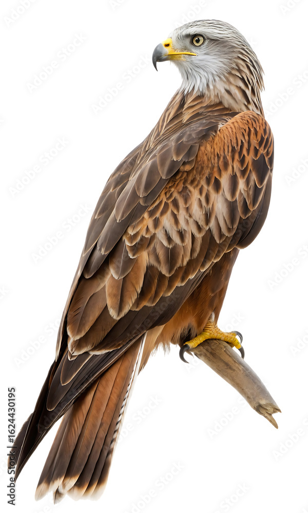 Obraz premium Wild red kite bird of prey