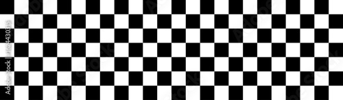 Checkerboard pattern with alternating square tiles, classic design element for backgrounds, textiles, and visual emphasis