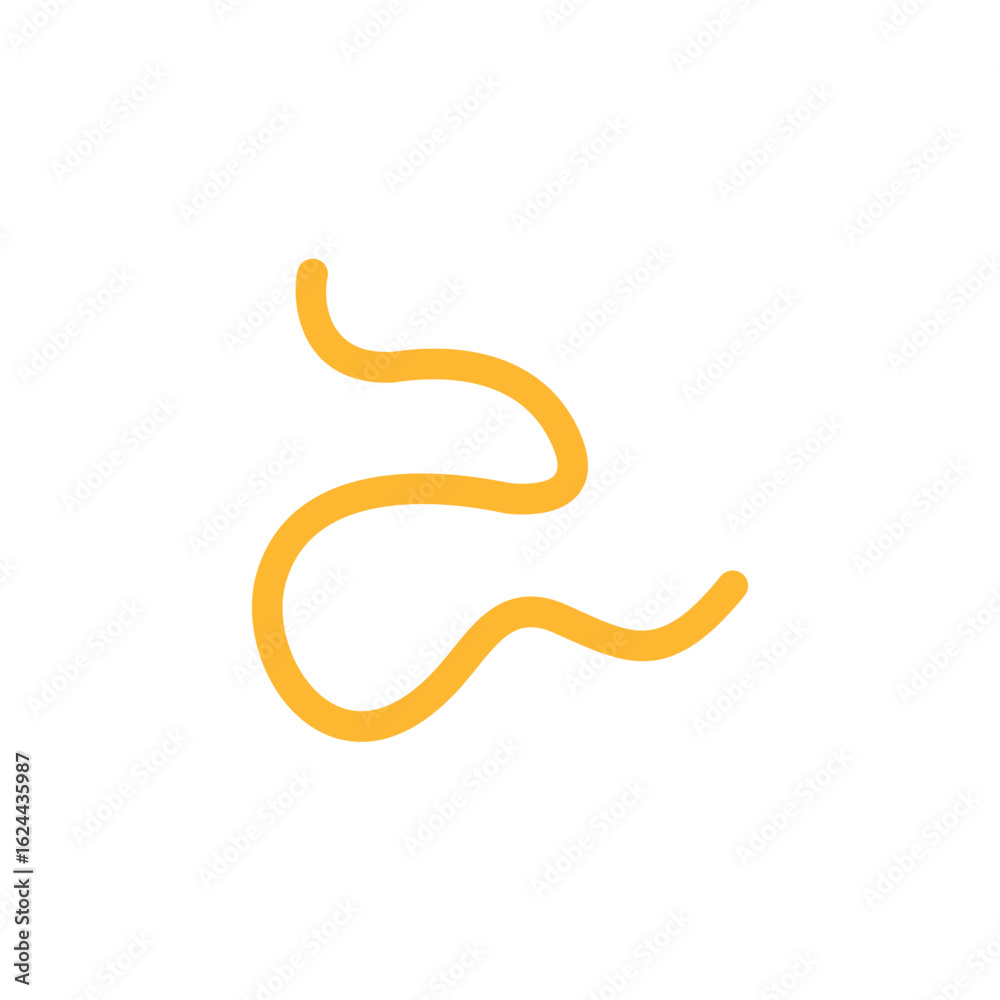 Obraz premium Hand drawn squiggly lines elements