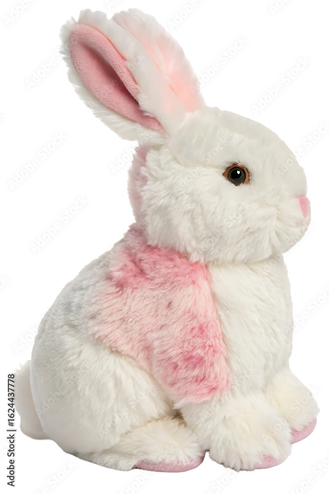 Obraz premium Cute plush bunny toy 