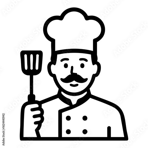 Chef vector icon