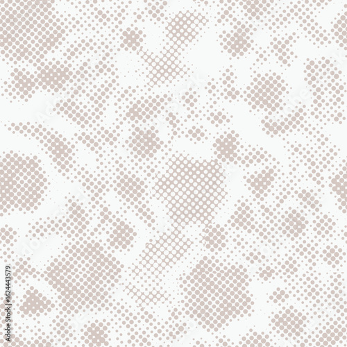 artistic art floral halftone beige white abstract shapes seamless patterns geometric trendy retro style. fabric point textured abstract stripes seamless patterns geo vector