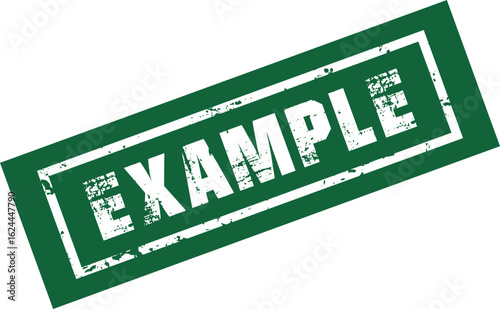 example important Rubber Stamp Vector Template	