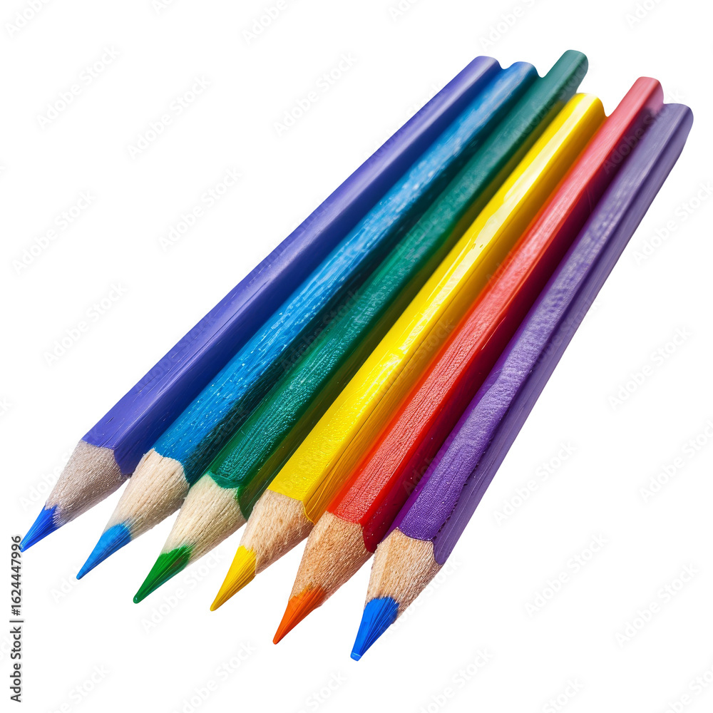 Close-up of colorful pencils Close-up of colorful pencils