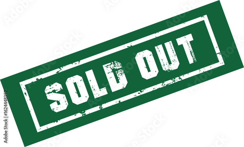 sold out important Rubber Stamp Vector Template	