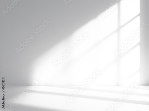 Realistic Window Shadow on Transparent Background	