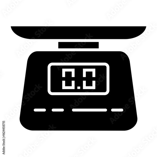 Baby Scale Glyph Icon
