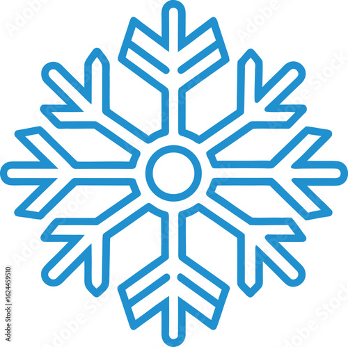snowflake vector illustration