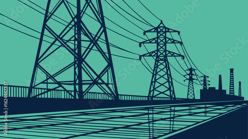 electric power lines