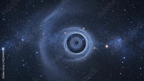 Stellar Drift Near a Folded Light Corridor