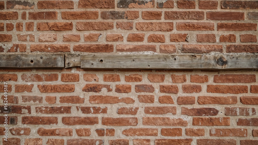 custom made wallpaper toronto digitalTexture of Old Brick and Wood Wall