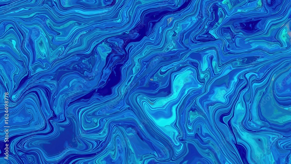 Obraz premium Trendy abstract liquid design suitable for postcards and background art.